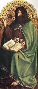 Jan Van Eyck St John the Baptist oil painting